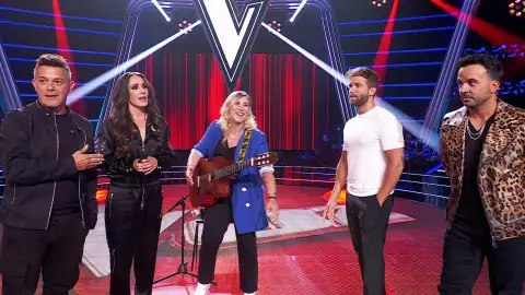 Los coaches dan una segunda oportunidad a Amanda Liñán tras escucharla cantar ‘SOS’ Los coaches dan una segunda oportunidad a Amanda Liñán tras escucharla cantar ‘SOS’