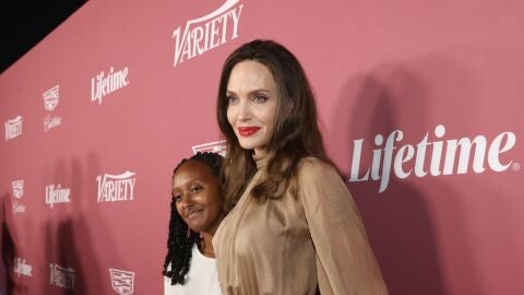 Angelina Jolie y su hija Zahara Jolie-Pitt