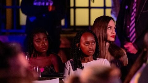 Angelina Jolie y su hija Zahara Jolie-Pitt