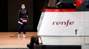 Un tren de RENFE