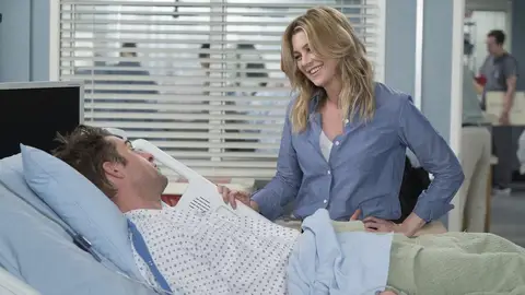 Scott Speedman y Ellen Pompeo en 'Anatomía de Grey' Scott Speedman y Ellen Pompeo en 'Anatomía de Grey'