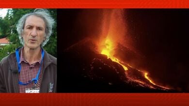 El vulcanólogo Vicente Soler asegura que las 'bombas volcánicas' 