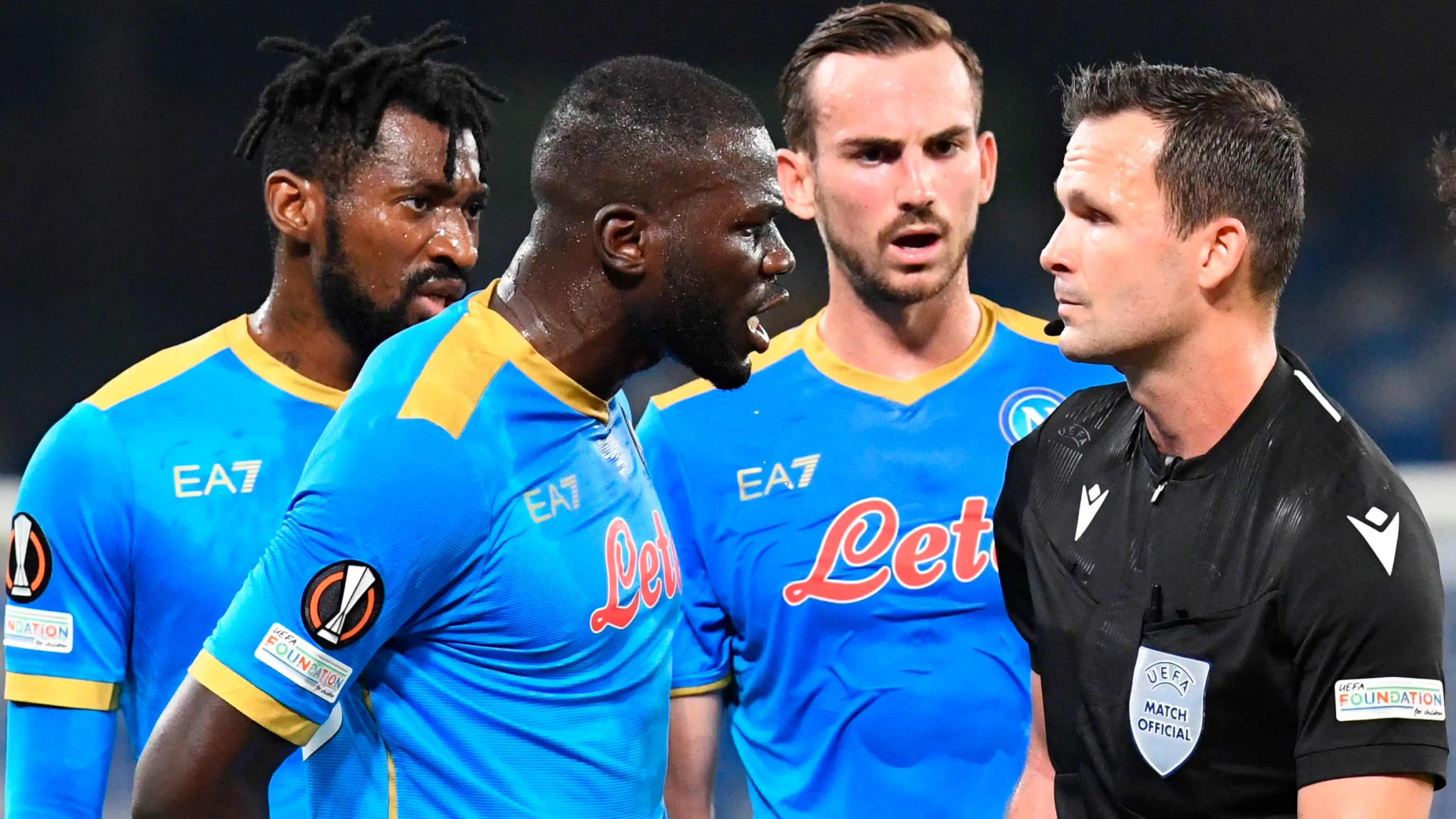 Kalidou Koulibaly, en un partido con el Nápoles Kalidou Koulibaly, en un partido con el Nápoles