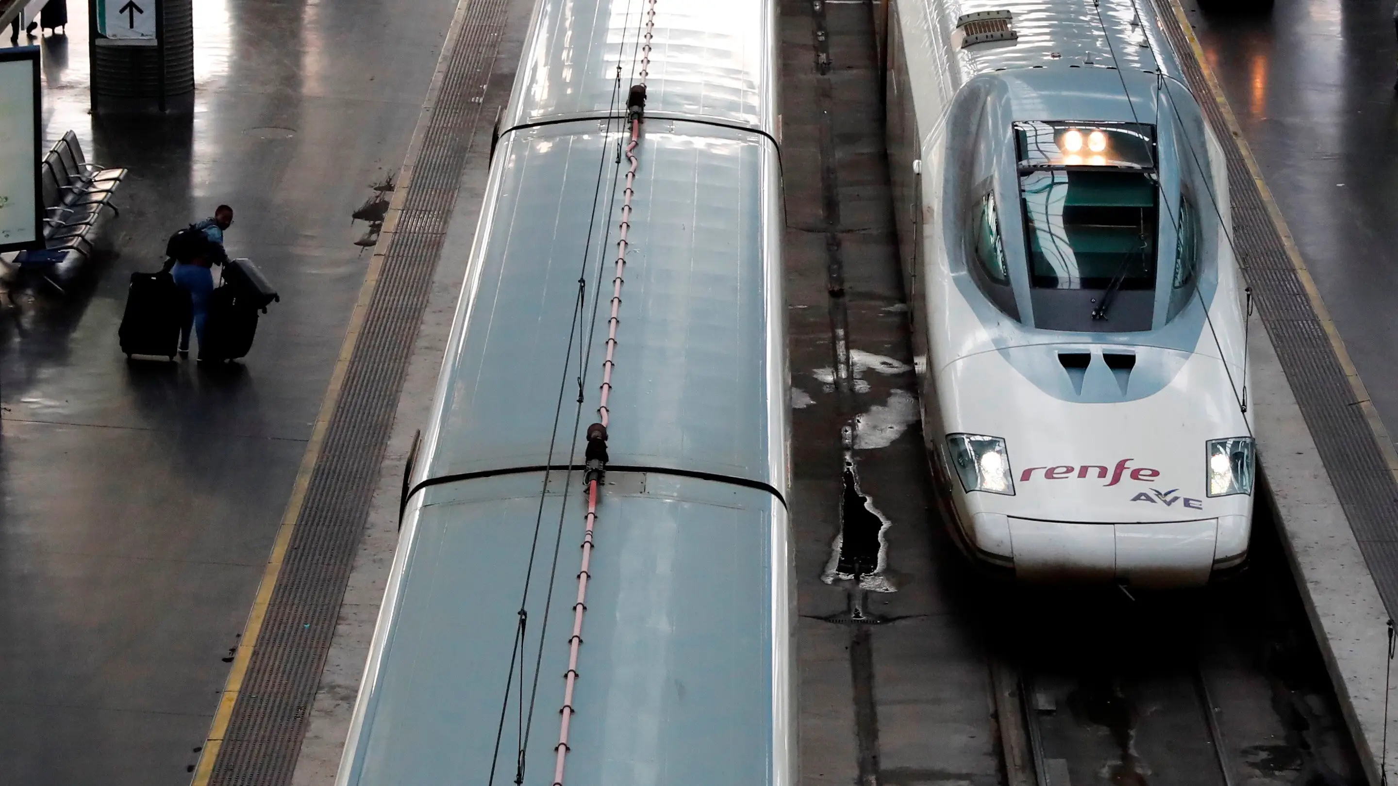 Un tren atropella a una persona en Santa Cruz de Mudela 