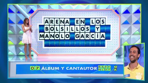 Dani, impecable tras resolver el panel de la Gran Final… ¡en tan solo tres segundos! Dani, impecable tras resolver el panel de la Gran Final… ¡en tan solo tres segundos!