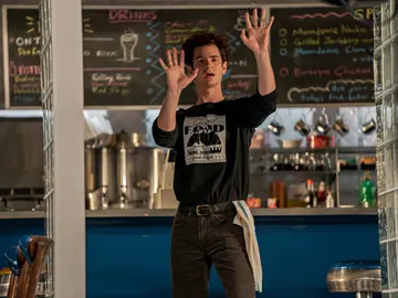 Andrew Garfield como Jonathan Larson en 'Tick, Tick… Boom!' Andrew Garfield como Jonathan Larson en 'Tick, Tick… Boom!'