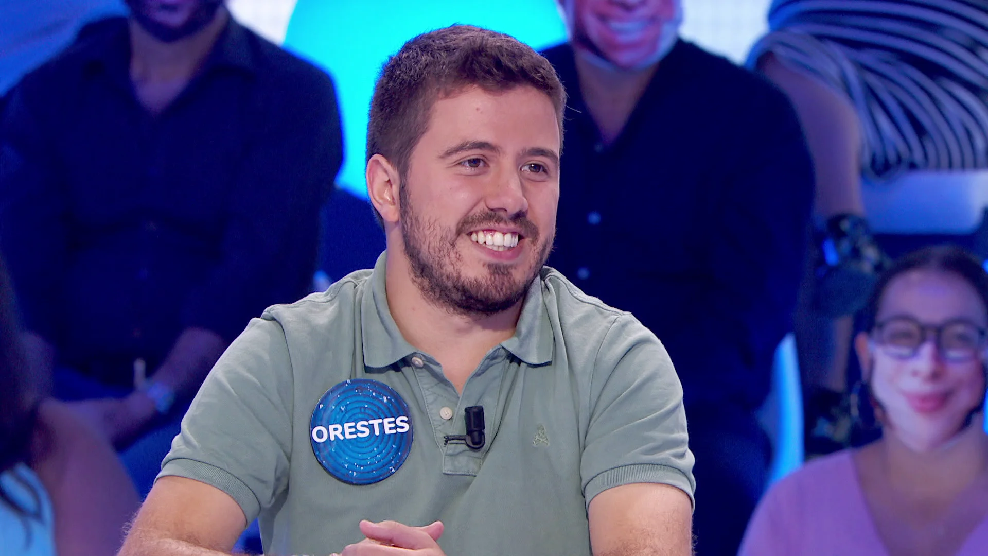 Orestes se anima con su primer chiste en ‘Pasapalabra’: “Si no los libero, se me queda en el esófago”