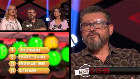 “O te lo has estudiado o nada”: Los ‘Libérrimos’ se quedan sin opciones para conseguir el bote de ‘Boom’ “O te lo has estudiado o nada”: Los ‘Libérrimos’ se quedan sin opciones para conseguir el bote de ‘Boom’