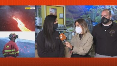 El restaurante de La Palma que sobrevive gracias a periodistas y efectivos de la UME: 