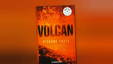 El volcán de La Palma. El volcán de La Palma.