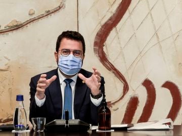 Pere Aragonès pide por carta a Pedro Sánchez soluciones urgentes ante la huelga de maquinistas de Renfe