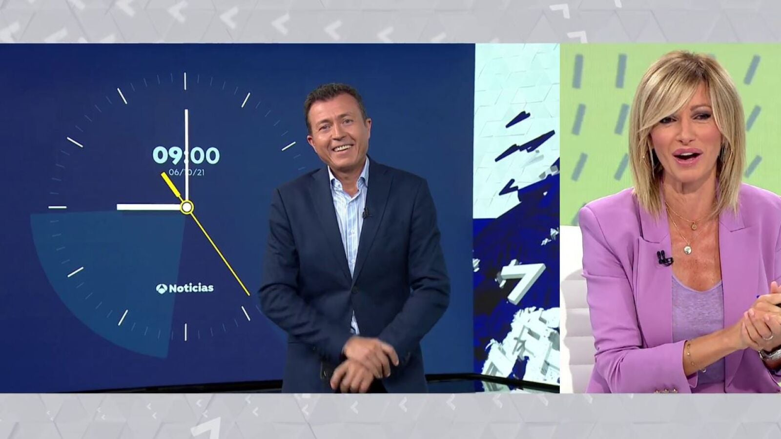 Susanna Griso pilla por sorpresa a Manu Sánchez y revela un dato privado: 