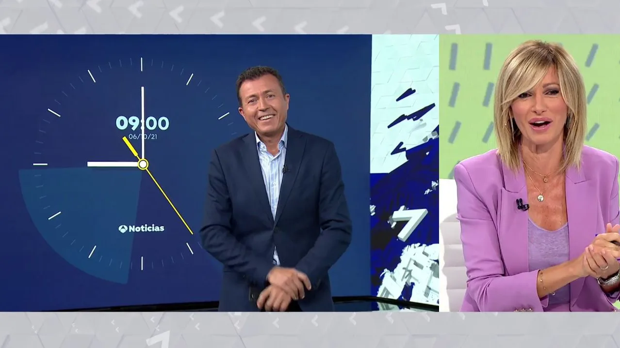Susanna Griso y Manu Sánchez. Susanna Griso y Manu Sánchez.