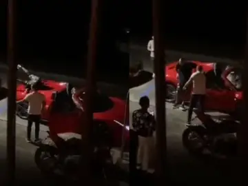 Sale a la luz un vídeo de Arturo Vidal en el que se le ve aparentemente borracho y sin poder subirse a su Ferrari Sale a la luz un vídeo de Arturo Vidal en el que se le ve aparentemente borracho y sin poder subirse a su Ferrari