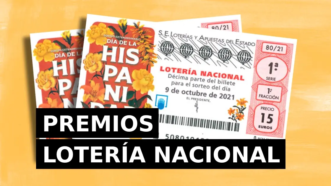 Premios del Sorteo Extraordinario del D&iacute;a de la Hispanidad y probabilidades de ganar la Loter&iacute;a Nacional