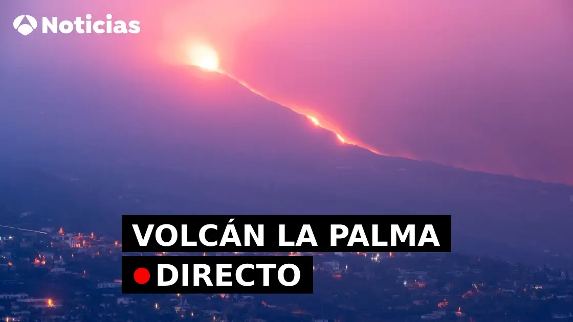 Volcán La Palma, última hora de la erupción hoy Volcán La Palma, última hora de la erupción hoy