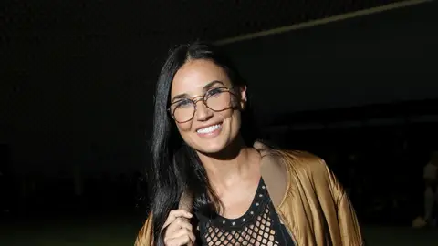 Demi Moore en la Semana de la Moda de París Demi Moore en la Semana de la Moda de París