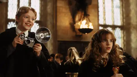 Hugh Mitchell, Colin Creevey, en 'Harry Potter y la cámara secreta' Hugh Mitchell, Colin Creevey, en 'Harry Potter y la cámara secreta'