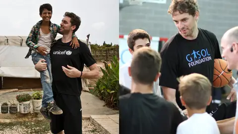 Pau Gasol y su faceta fuera de una cancha de baloncesto: De su faceta solidaria a sus pinitos como cantante o actor Pau Gasol y su faceta fuera de una cancha de baloncesto: De su faceta solidaria a sus pinitos como cantante o actor