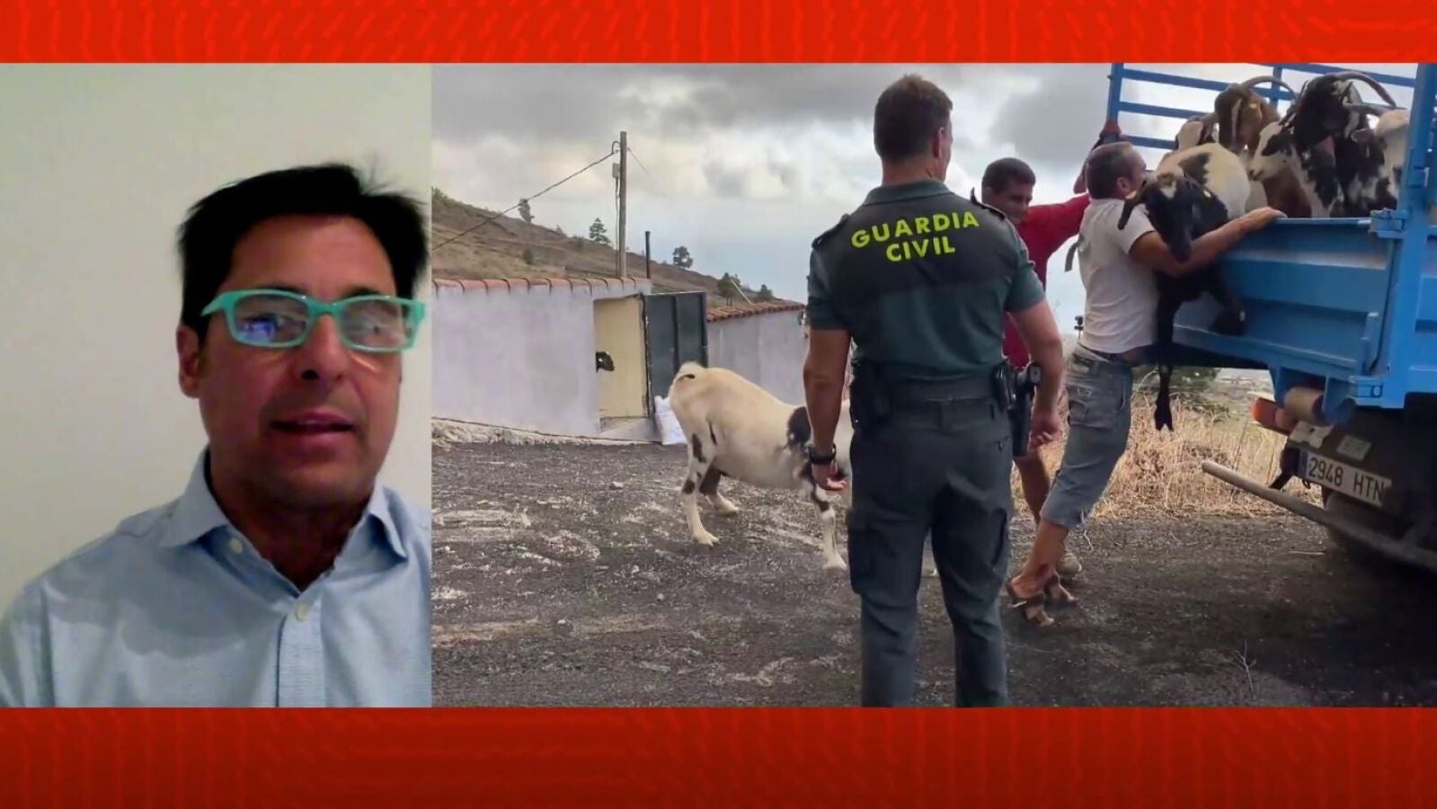 Fran Rivera, preocupado por los animales extraviados por el volcán: 