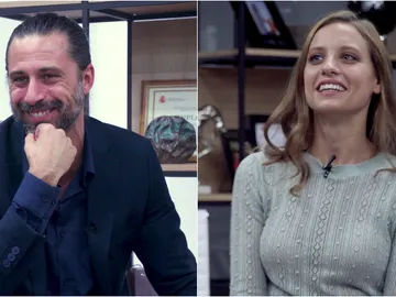 Hugo Silva y Michelle Jenner imaginan el futuro de Lucas y de Sara... ¡con guillo a don Lorenzo! Hugo Silva y Michelle Jenner imaginan el futuro de Lucas y de Sara... ¡con guillo a don Lorenzo!