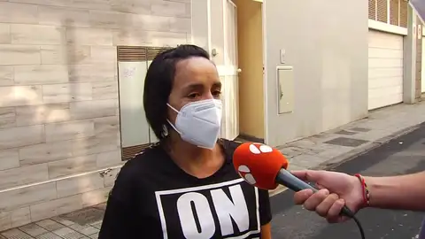 Afectados por la lava. Afectados por la lava.