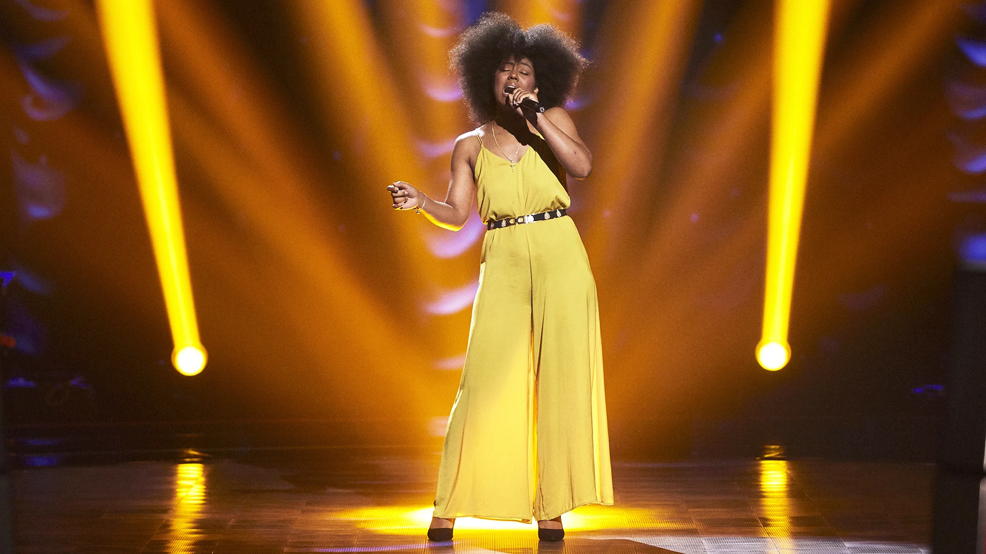 Yamile Wilson canta &lsquo;At last&rsquo; en las Audiciones a ciegas de &lsquo;La Voz&rsquo;