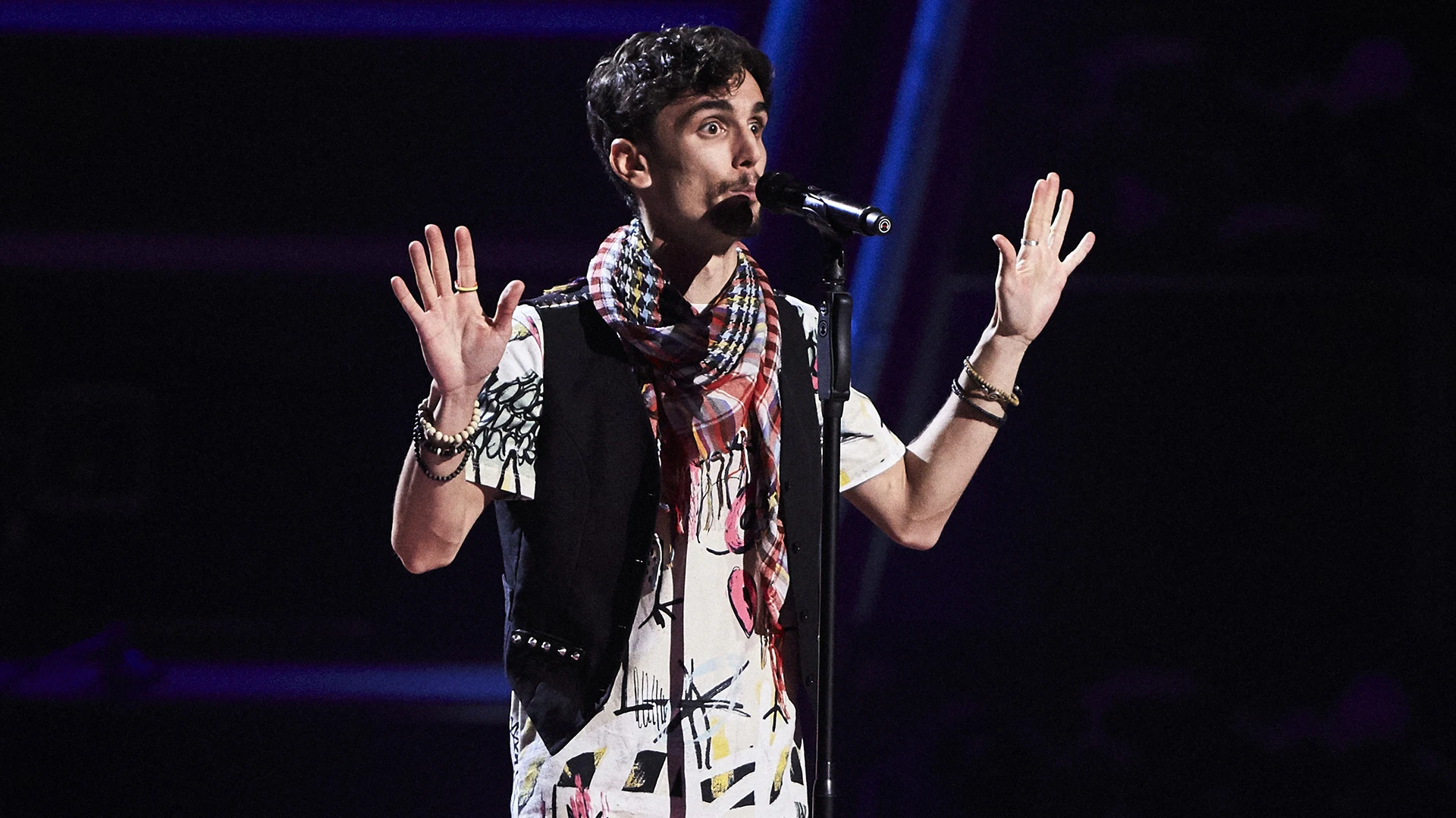 Franc Gonz&aacute;lez canta &lsquo;Grace Kelly&rsquo; en las Audiciones a ciegas de &lsquo;La Voz&rsquo;