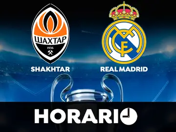 Shakhtar Donetsk - Real Madrid: Horario y dónde ver el partido de la Champions League en directo Shakhtar Donetsk - Real Madrid: Horario y dónde ver el partido de la Champions League en directo