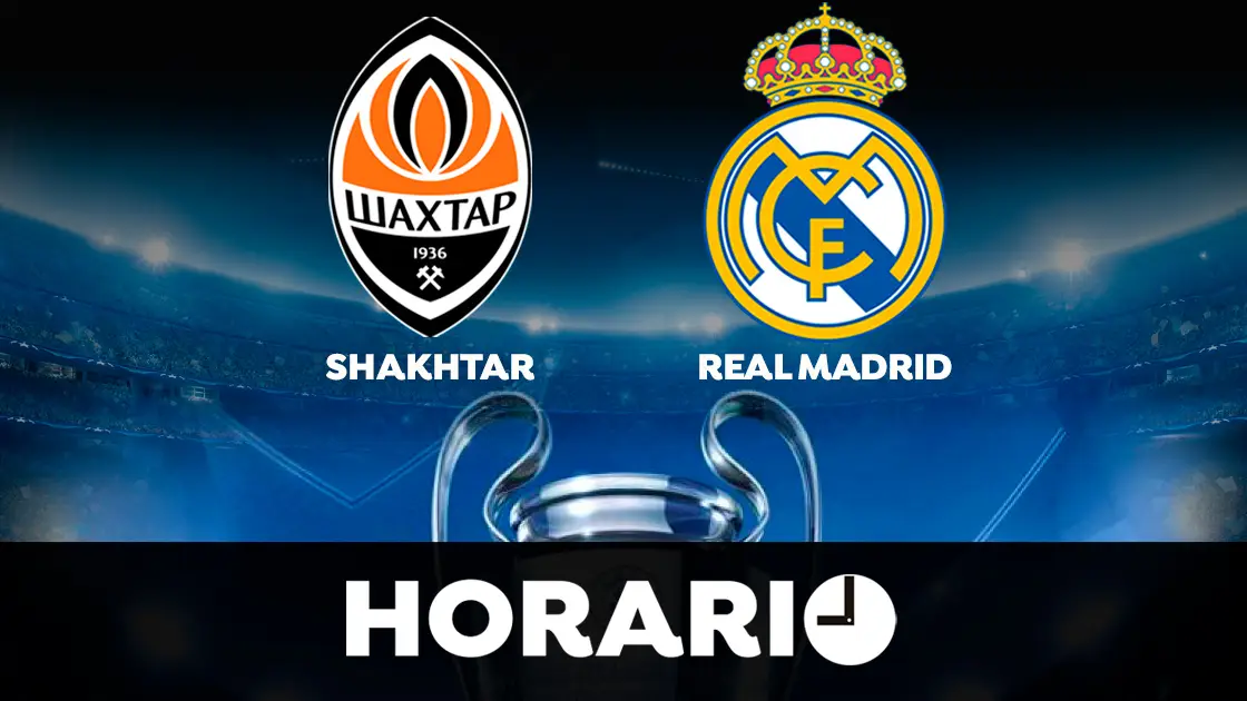 Shakhtar Donetsk - Real Madrid: Horario y dónde ver el partido de la Champions League en directo Shakhtar Donetsk - Real Madrid: Horario y dónde ver el partido de la Champions League en directo