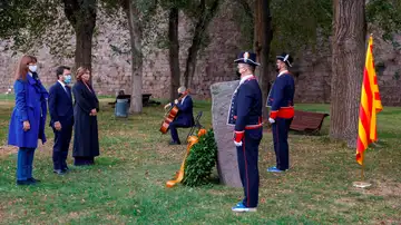 Pere Aragonès asiste al homenaje a Lluís Companys, fusilado hace 81 años Pere Aragonès asiste al homenaje a Lluís Companys, fusilado hace 81 años