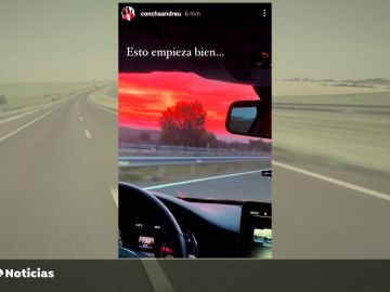 La presidenta de La Rioja publica una foto en Instagram y desvela que circula superando el límite de velocidad