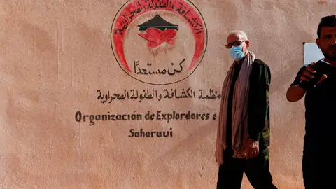 Brahim Ghali evita aclarar como entró en España: "Es un falso debate" Brahim Ghali evita aclarar como entró en España: "Es un falso debate"