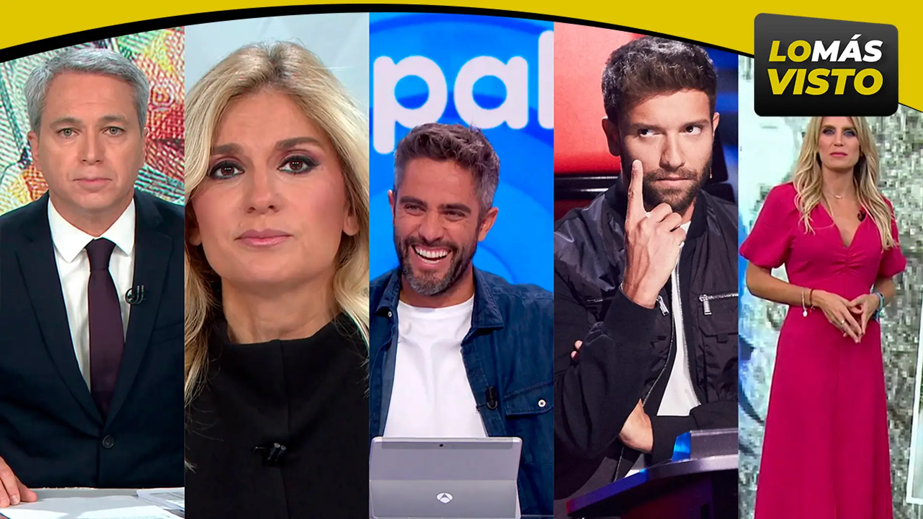 Antena 3 logra lo más visto del viernes con Antena 3 Noticias, &#39;Pasapalabra&#39;, &#39;La Voz&#39; y Antena 3 Deportes