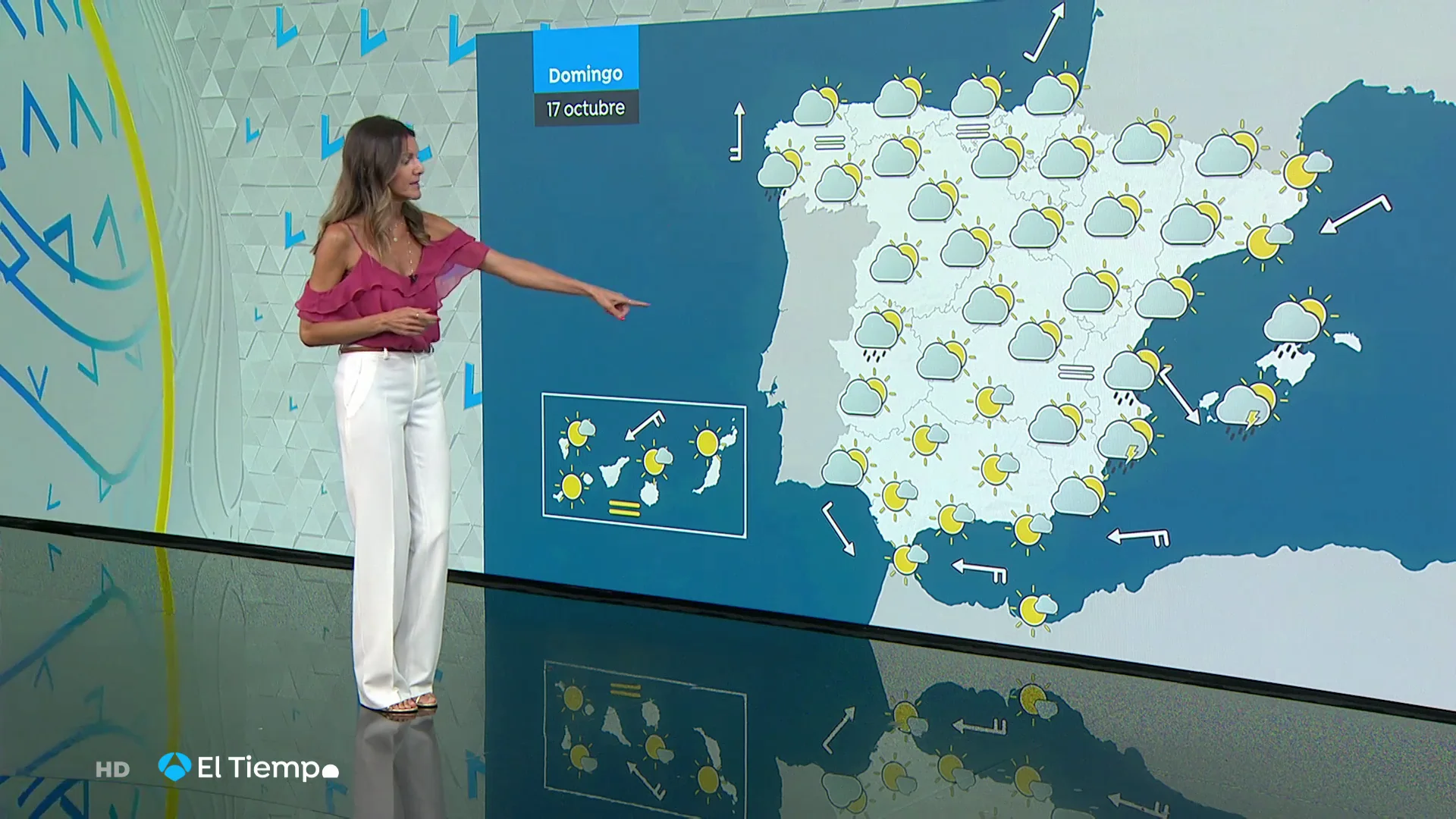 Este sábado predomina el tiempo estable, salvo chubascos en el este peninsular y Galicia Este sábado predomina el tiempo estable, salvo chubascos en el este peninsular y Galicia