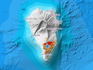 La Palma registra más de 40 terremotos, uno de ellos con magnitud de 4,3