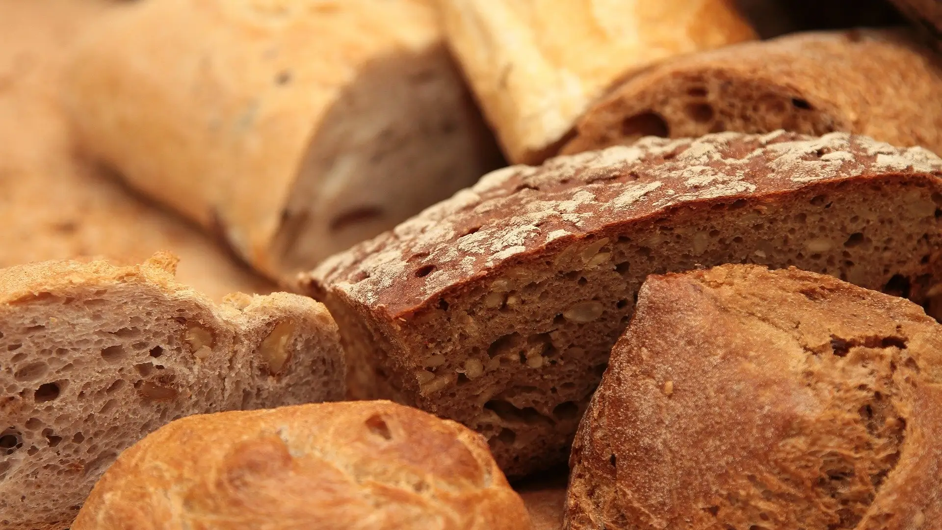Los diferentes tipos de masa y sus beneficios: pan integral, de centeno, de espelta