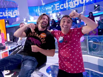 Canco Rodríguez se burla de Adrián Lastra y monta la fiesta en ‘Pasapalabra’ Canco Rodríguez se burla de Adrián Lastra y monta la fiesta en ‘Pasapalabra’