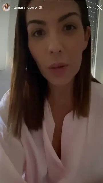 Tamara Gorro reaparece en redes Tamara Gorro reaparece en redes