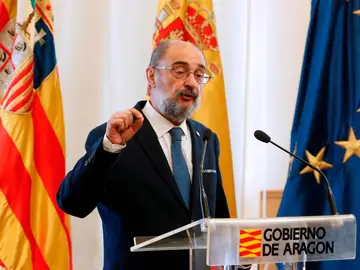 Javier Lambán, presidente de Aragón Javier Lambán, presidente de Aragón