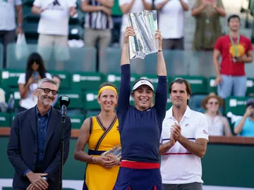 Paula Badosa hace historia al se la primera española en ganar el Indian Wells Paula Badosa hace historia al se la primera española en ganar el Indian Wells