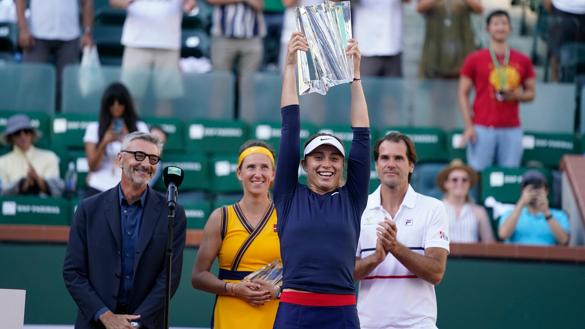 Paula Badosa hace historia al se la primera española en ganar el Indian Wells