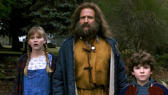 Robin Williams, Kirsten Dunst y Bradley Pierce en 'Jumanji' Robin Williams, Kirsten Dunst y Bradley Pierce en 'Jumanji'