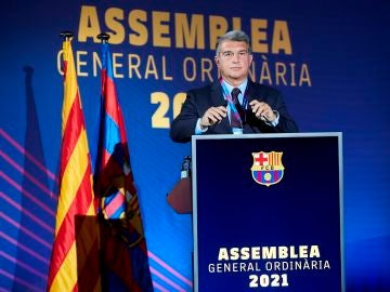 Laporta anuncia un referéndum sobre el Espai Barça si la Asamblea aprueba el proyecto