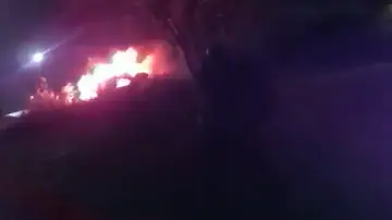 Rescate de un camionero en Texas Rescate de un camionero en Texas