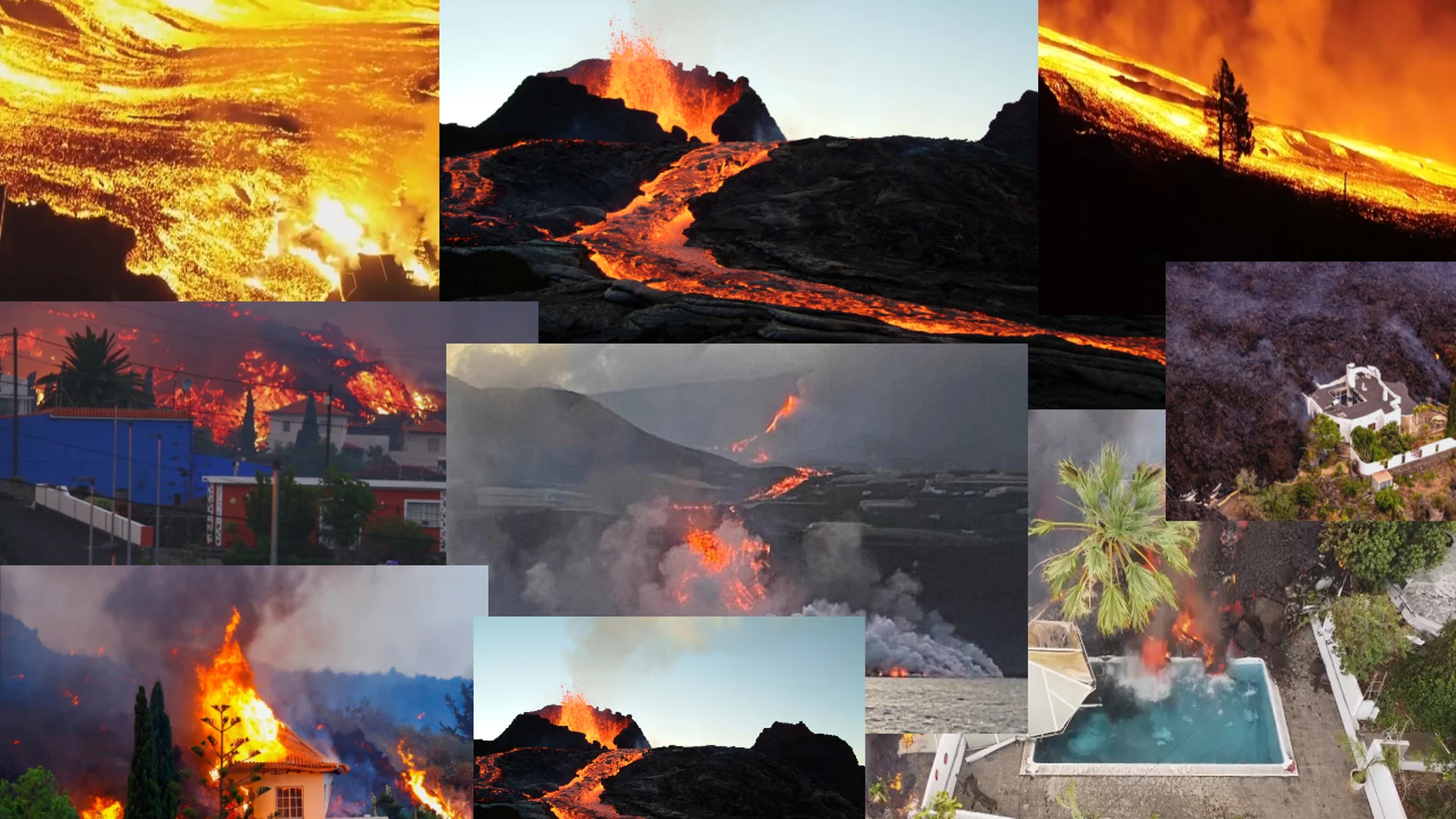 1 mes de la erupción 