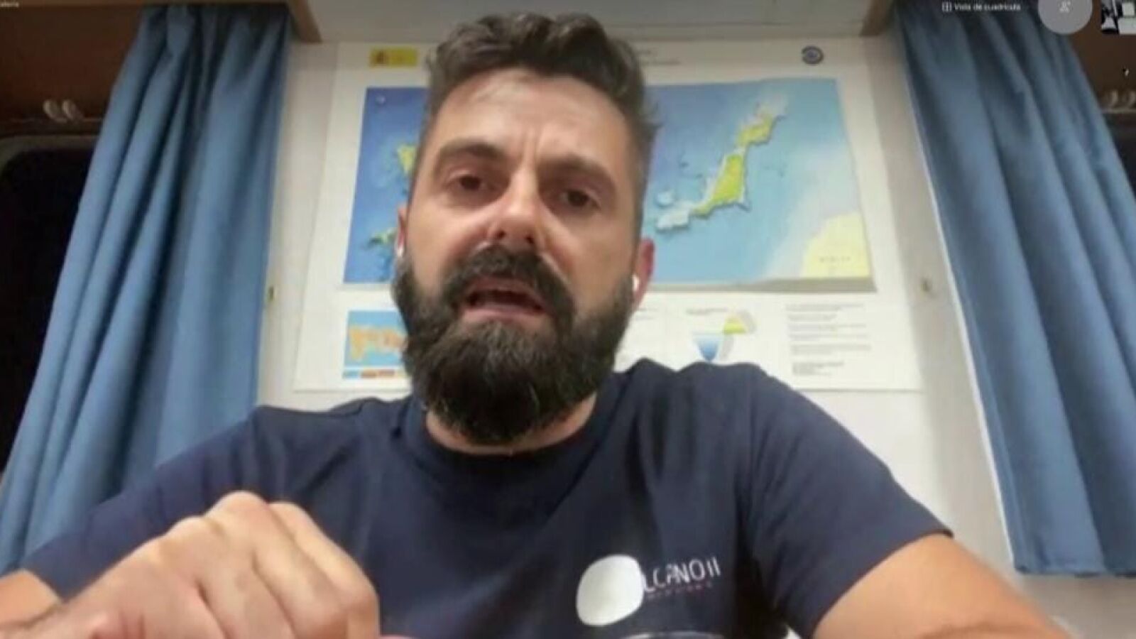 Eugenio Fraile, sobre la llegada de la colada al mar: 