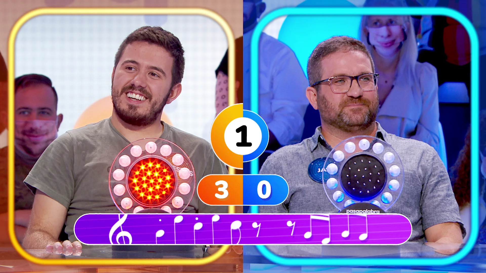 &ldquo;Los cero segundos m&aacute;s trabajados&rdquo; en la historia de Pasapalabra: Orestes y Javi la l&iacute;an en &lsquo;La Pista&rsquo;