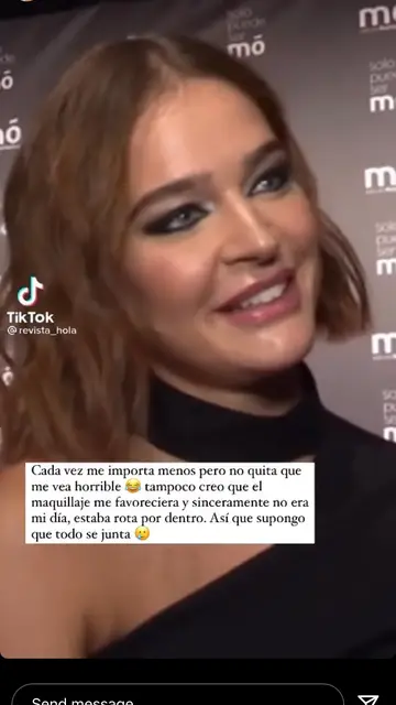 Laura Escanes muestra el perfil que odia de su cara Laura Escanes muestra el perfil que odia de su cara