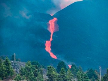 El volcán de La Palma entra en La Laguna